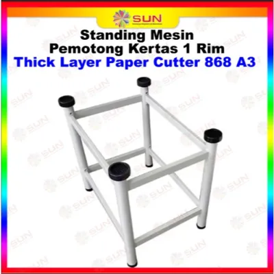Mesin Pemotong Kertas 1 rim A3 868 - Thick Layer Paper Cutter 868 A3 Kualitas Super Premium Garansi 2 Tahun ( Alat Potong Kertas hvs Sticker Art Paper Undangan Buku Brosur Uk A6 A5 A4 F4 A3 )
