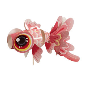 Lucky Goldfish Lantern DIY Craft Kit Mid Autumn Festival Chinese Traditional Handmade Paper Lantern Festive Home Decoration Party Decoration
