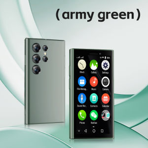 SOYES XS24 Pro 3G Network Small phone Quad Core 3.0inch HD Screen 2GB RAM 16GB ROM 5MP Rear Camera WIFI Bluetooth Hotspot  Android 9.0 Face Recognition Mini Smartphone