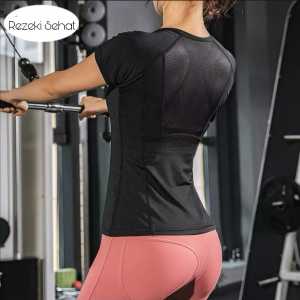 Baju Yoga dryfit senam jogging casual jiwa muda dan sporty