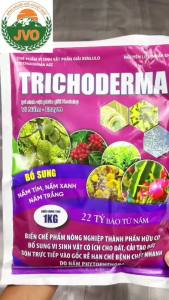 Trichoderma JVO Gói 1KG Vi Sinh Ủ Phân Phân Giải Hữu Cơ Cải Tạo Đất JVO25 NongNghiepVietNhat
