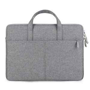 KNQ12 14 Inch Laptop Sleeve  Bag with Strap Briefcase Tablet Protective Case Portable Waterproof Computer Storage Bag Business