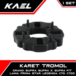 Karet Tromol Honda Astrea Grand & Supra-X-Fit Lama & Prima & Star & Legenda & C70 & C700 & C800 GB4 Bantalan-Damper-Peredam Roda-Gigi-Kopling