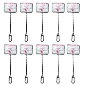 10pcs Aquariums Fish Net Scoops Tool for Safe Fish Catching Fishtanks Cleaning with Ergonomic Handle for Office Home Use