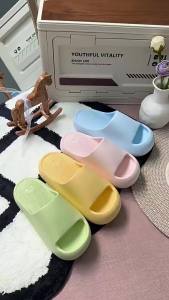 [Free Shipping] Thick-Soled Slippers Summer Air-Cushioned Non-Slip Slippers For Women Durable Indoor Slippers For Home Use MenS Slippers