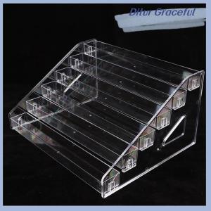 Ditur 3 4 5 6 7 lớp sơn móng tay Hiển thị đứng rõ ràng mỹ phẩm hiển thị giá chủ tinh dầu chai tổ chức Lưu trữ