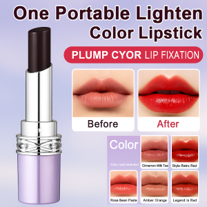 Black Magic Lip Care Moisturizing Lipstick Lighten Liplines Non Fading Formula With Anti Wrinkle Essence For Plump Full Lips