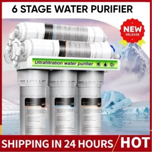 【LOCAL SHIP】Water purifier Top Selling 6 Stages Basic Water Filter Direct drinking water Filter Household Home Kitchen Water purifier Easy to install