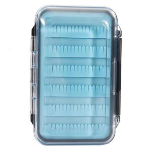 Transparent Large Capacity Slim EVA Foam Fly Box Clear Lid Fishing Box Competition Fishing Hook Tackle Box