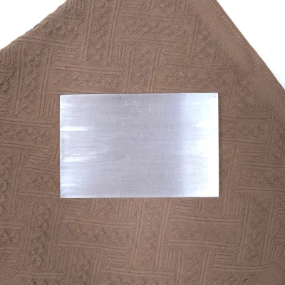 SG LOCAL - AURA HAVEN Natural White Selenite Rectangle Plate 15cm x 10cm Cleansing Crystal