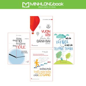Sách: Combo Khi Bạn Đang Mơ + Vươn Lên Hoặc Bị Đánh Bại + Mỗi Lần Vấp Ngã + Không Phải Thiếu May Mắn