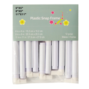 3 Size Embroidery Frame Square Embroidery Hoop Crosses Stitching Hoop Clip Frame Embroidery Hoop for Craft Project