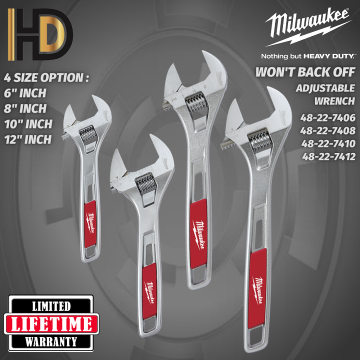 Milwaukee deals adjustable spanner