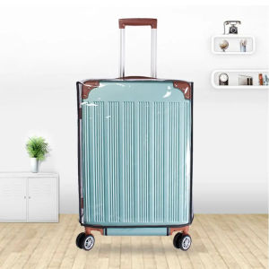 Transparent PVC Luggage Cover DustProof Waterproof Trolley Suitcase Cover Travel Case Cover