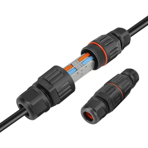 Waterproof Cable Connector 2/3Pin Electrical Terminals Adapters Outdoor Rainproof Terminals Cable Conductors Connector
