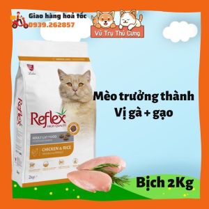 Thức ăn Hạt Reflex cho Mèo từ Thổ Nhĩ Kỳ 2Kg - Chất lượng dinh dưỡng cao
