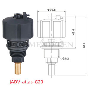 วาล์วระบายน้ำอัตโนมัติ2901056300 ATLAS COPCO วาล์วระบายน้ำอัตโนมัติ G3/8 G1/2 JADV-ATLAS-G17 /20 Accessories1Mpa นิวเมติก