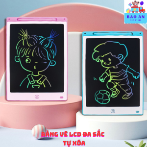 [Đồ Chơi]Bảng vẽ 3d LCD điện tử 8.5 inh tự xóa thông minh giúp bé thỏa sức sáng tạo