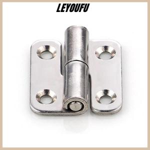 LEYOUFU Stainless Steel Thicken Detachable Hinge Removable High Quality Concealed Cabinet Round Hinge For Aluminum Doors Bathroom Door