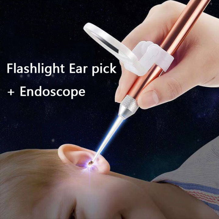 LED Ear Pick Ear Cleaning Tools Ear Wax Removal Tool Kit for Kids and Adults Ear Picks