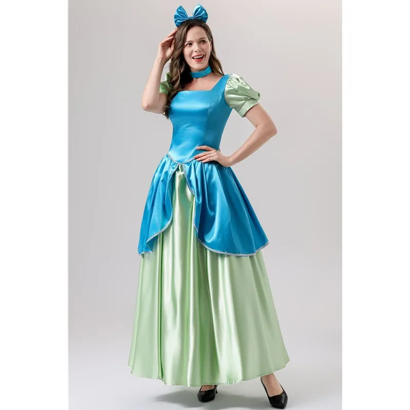 strapless open back dress Children Cinderella Princess Costume Dress main image 1