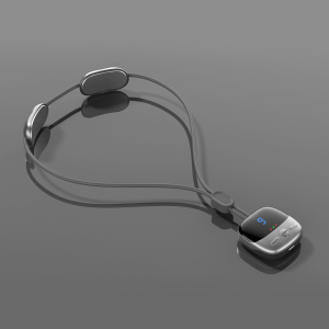 【Local shipping】2PCS Perfect Gift for Family – Neck and Shoulder Massager EMS Pulse Technology Portable Hot Compress Massager 600mAh Battery Suitable for Office Workers Travel and Home Use