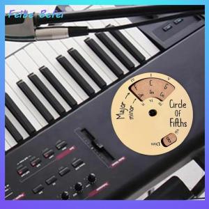 [Feibe Befei] Circle Of Fifths Wheel Guitar Chord Wheel Wooden Melody Tool Musical Instruments And Accessories Chord Wheel For Musicians