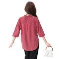 shop HAUL  Formal Blouse L-XL V-Neck Long Sided Stripe Casual & Fashion Wear Women  3020. 