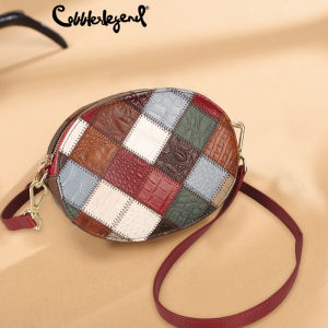 Cobbler Legend Womens Shoulder Bags Round Cake Bags Leather Womens Diagonal Bags Brand Designer Original Womens Bags