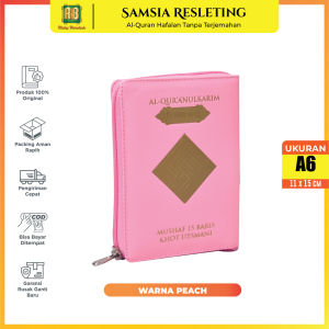 Alquran 30 Juz Lengkap Samsia A6 Resleting Wanita Al Quran 15 Baris Al Quran Kecil Cantik Resleting