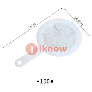 I know Soymilk filter household ultra-fine squeezed juice leakage mesh screen separation filter slag kitchen colander