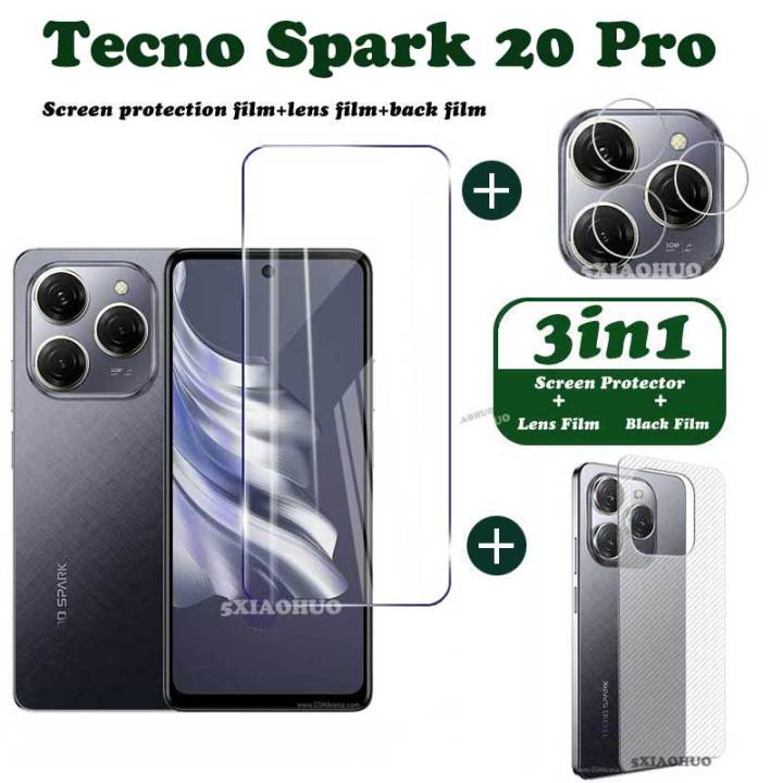 Tecno Spark 20 Pro Tempered Glass Tecno Spark 20C Screen Protector ...