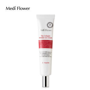 [MEDI FLOWER] Kem Mắt Collagen Nhăn 40Ml (Chống Nhăn)-Kem Mắt Hàn Quốc Tốt Nhất + Quà Tặng