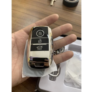 Ốp bảo vệ chìa khoá xe KIA SONET đời xe 2023 -2024 chất liệu bằng chất liệu mạ TPU sáng trọng