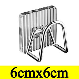 10Pcs Kitchen Stainless Steel Sink Sponges Holder Self Adhesive Drain Drying Rack Shelf Wall Hooks Storage Household Organizer