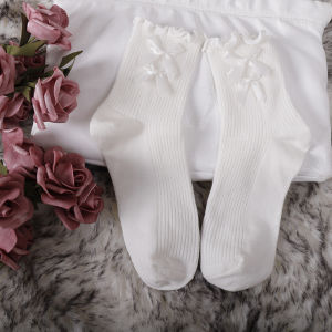 ผู้หญิงลูกไม้สั้นถุงเท้าฤดูร้อนญี่ปุ่นน่ารักหวาน Ruffle สบาย Lolita สไตล์เจ้าหญิงถุงเท้าถุงเท้าคุณภาพสูง