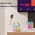 Mini K12 Wireless Bluetooth Karaoke speaker Portable dual microphone Family KTV set. 