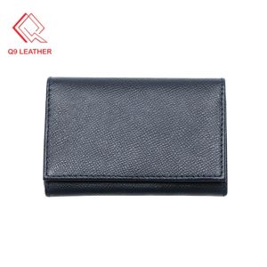 Ví đựng thẻ da bò thật cao cấp Q9 Leather - C03