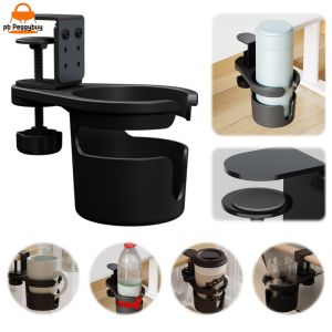 360 Degree Rotating Desk Cup Holder Multi-Functional Coffee Mug Rack for Office and Kitchen Organization