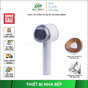 Máy Cắt Lông Xù Quần Áo Đa Năng SEKA SK920 Loại Bỏ Xơ Vải Làm Mới Quần Áo Nhanh Chóng Chính hãng