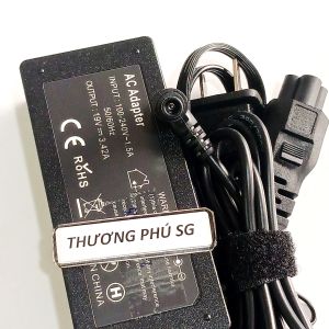 Nguồn màn hình Adapter LCD 19V - 3.42A cho màn hình LG Samsung / Đầu tròn kim 6.5mm x 4.4mm