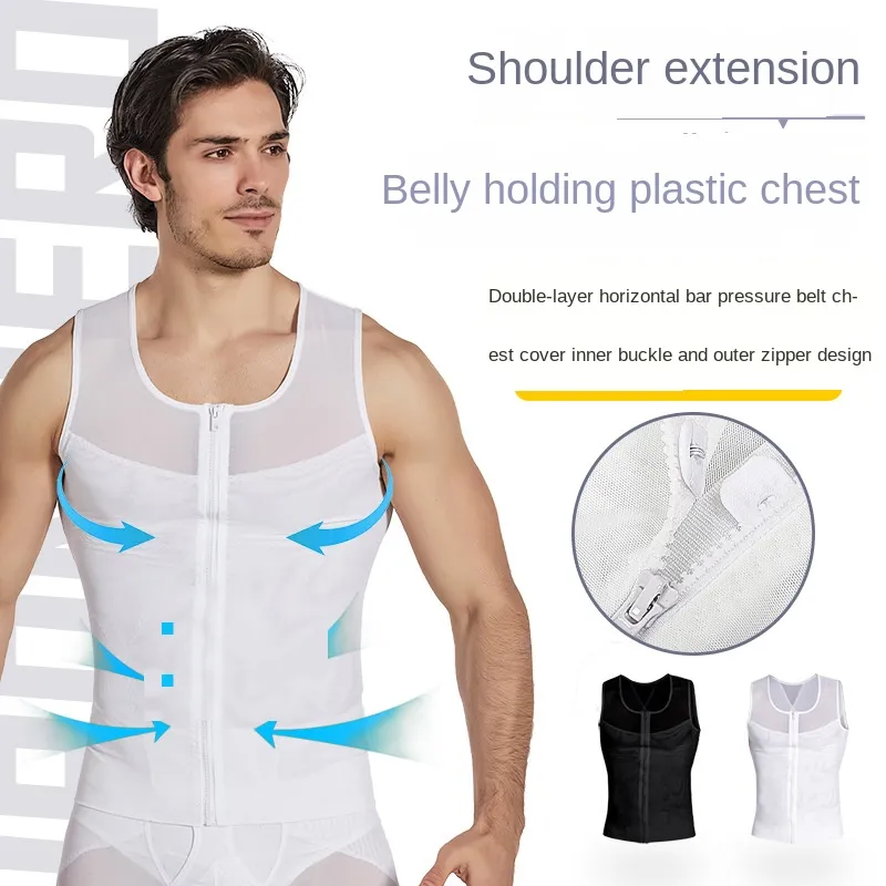 Men's Buckle Adjustable Belly Chest Shaper – Care Me