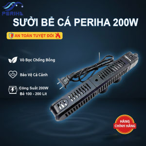 Máy Sưởi Bể Cá Periha 500W Cao Cấp - Sưởi Ấm Siêu Tốc Điều Nhiệt Chuẩn