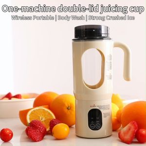 580ml Portable Juicer Blender IPX6 Waterproof for Smoothies Rechargeable Fruit for Travel Office Gym