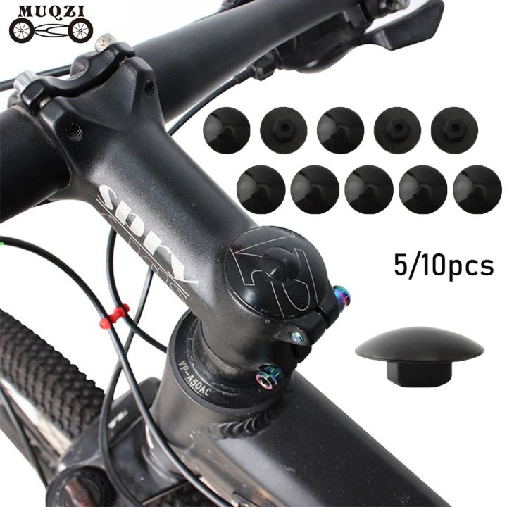 weegubeng 5/10pcs Bicycle Headset Cap Waterproof Dustproof M6