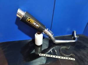 KNALPOT RACING RCB LANCIP UNTUK MOTOR MATIC BEAT SCOOPY DLL