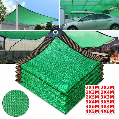80% Tấm Che Nắng Màn Che Nắng Ngoài Trời Màn Che Mái Che Mái Buồm Tấm Phủ Xe Ô Tô Bằng Polycarbonate Vườn Chống UV Phơi Ngoài Nắng Không Phai