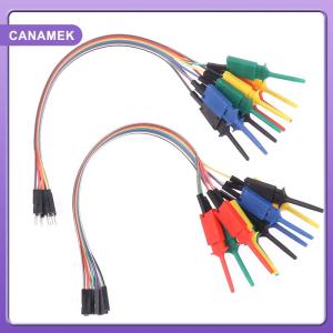 【CANAMEK】 20cm hiệu quả cao kiểm tra móc Clip logic phân tích Cáp Gripper thăm dò kiểm tra kẹp Kit cho chip chân kết nối thử nghiệm