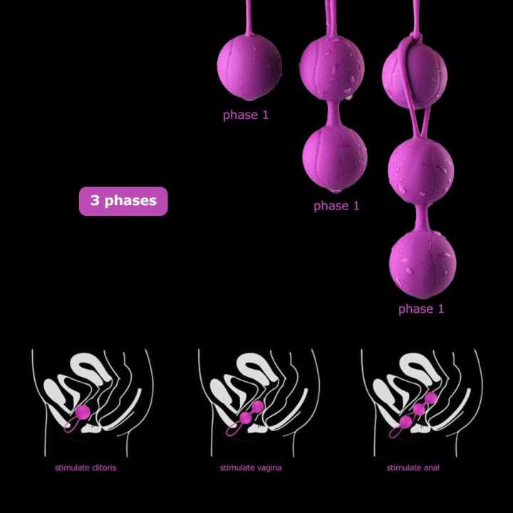 Waterproof Silicone Kegel Ball Vaginal Tight Exercise Ben Wa Balls Massager Adult Sex Toy Masturbation Vibrator for Women Triple Tightening (Purple) | Lazada Waterproof Silicone Kegel Ball Vaginal Tight Exercise Ben Wa Balls Massager Adult Sex Toy Masturbation Vibrator for Women Triple Tightening (Purple) | Lazada