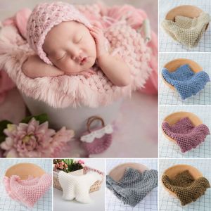 A5TG dài Phụ kiện Khăn quấn trẻ sơ sinh Đạo cụ ảnh Chăn ảnh cho trẻ sơ sinh cho ảnh em bé Tiểu sử
